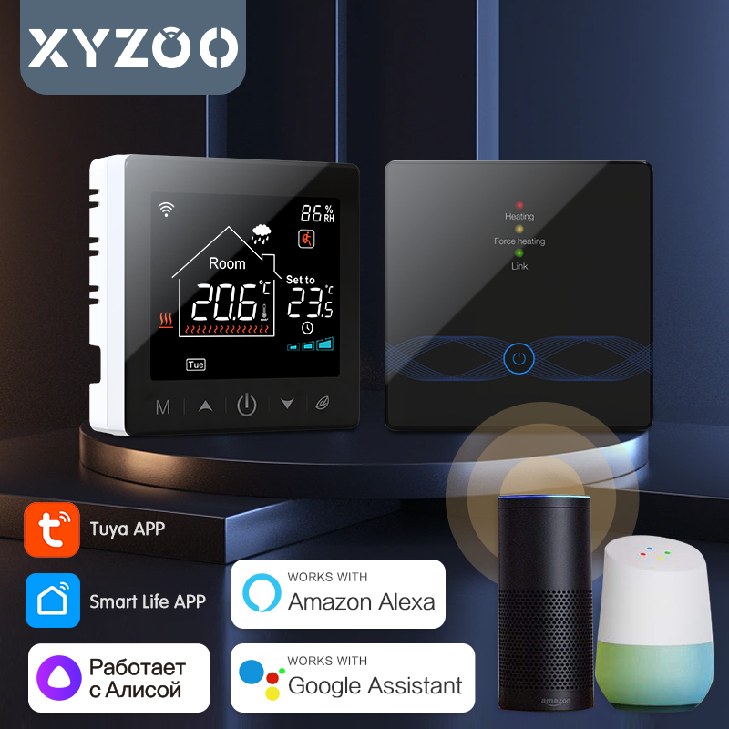 Smart Home Yasmina - WiFi Tuya Wireless Thermostat for Gas