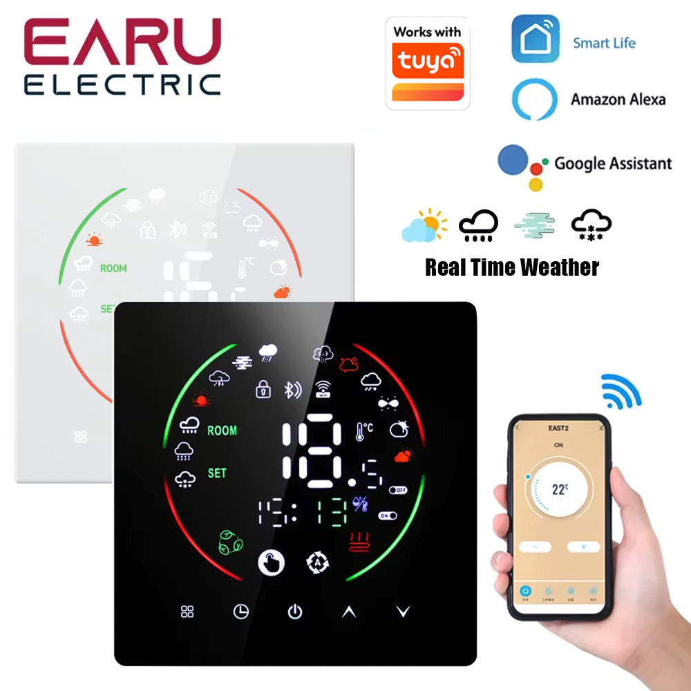 Smart Home Yasmina - EARU Tuya WiFi Smart Thermostat 16A