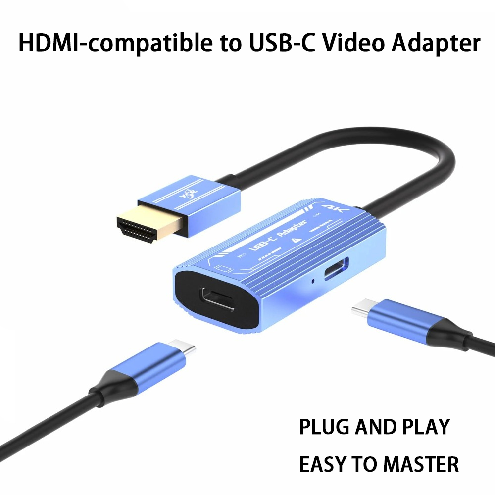 Smart Home Pc - HDMI‑compatible to USB‑C Video Adapter 4K@60Hz