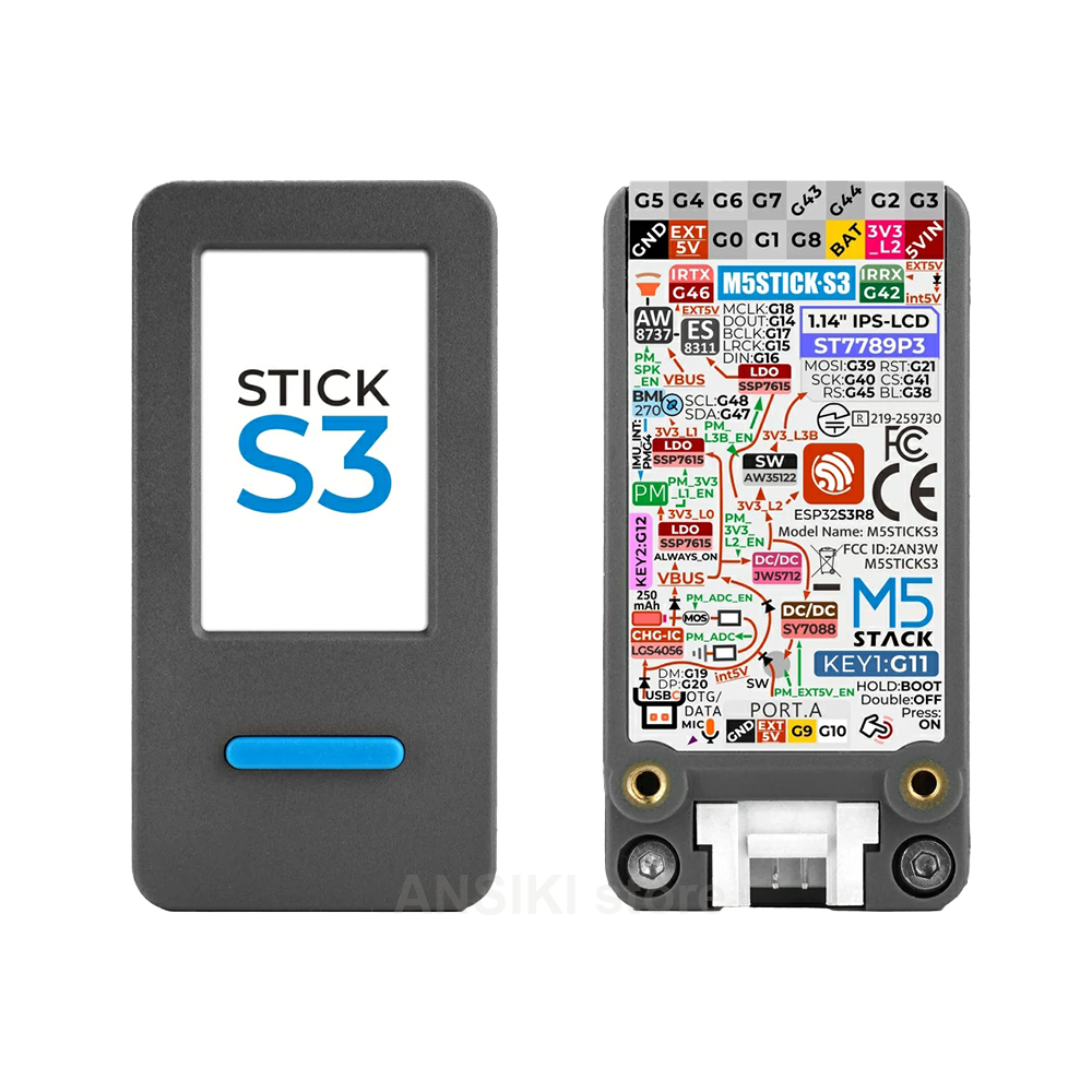 Smart Home Sistem - M5Stack M5StickS3 ESP32-S3 IoT Development Kit