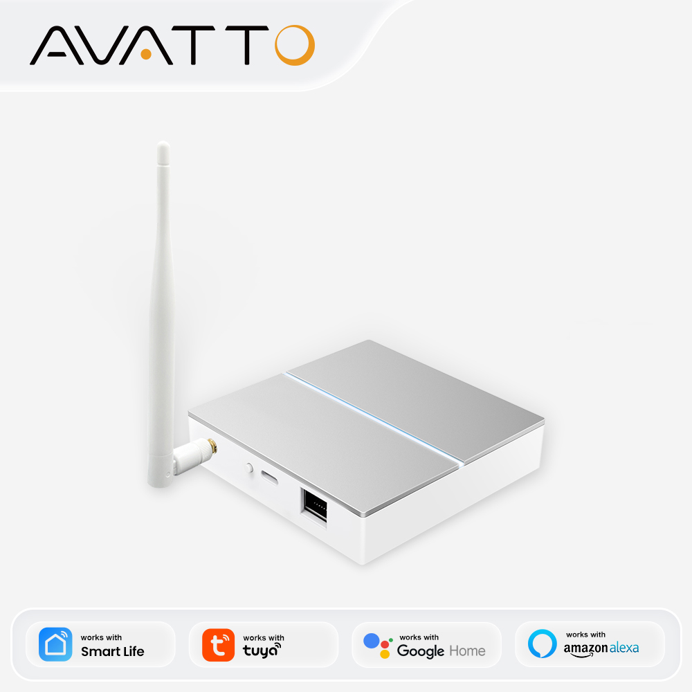 Smart Home Market - AVATTO Tuya ZigBee Gateway with Antenna