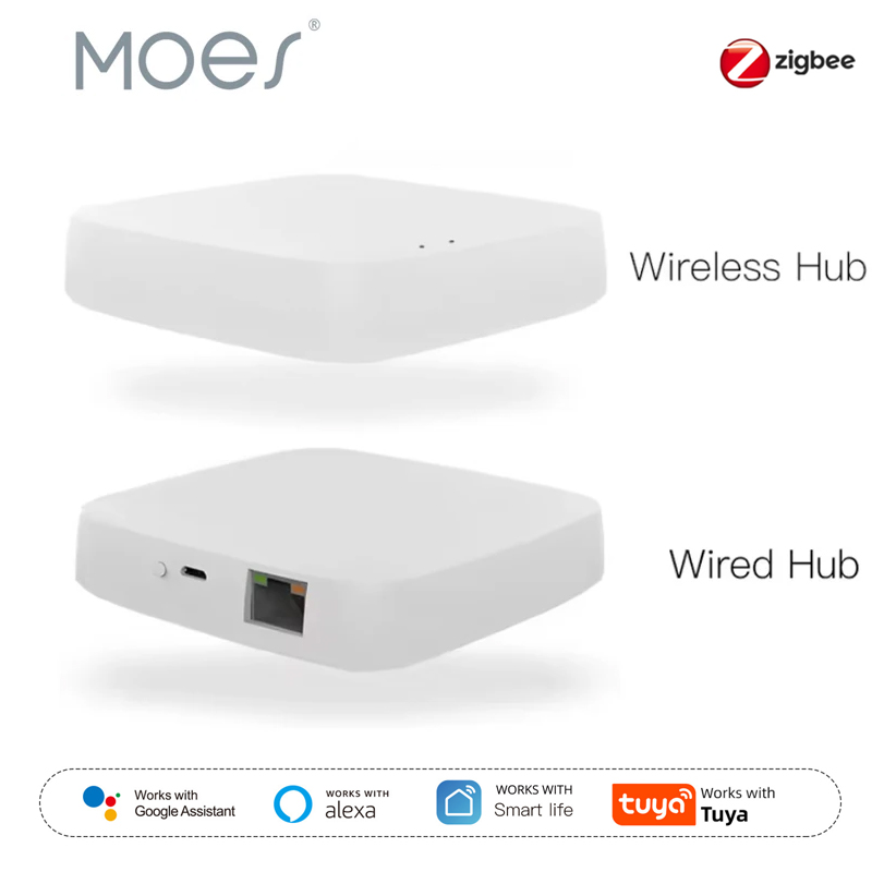 Smart Home Market - Moes Tuya ZigBee 3.0 Smart Gateway