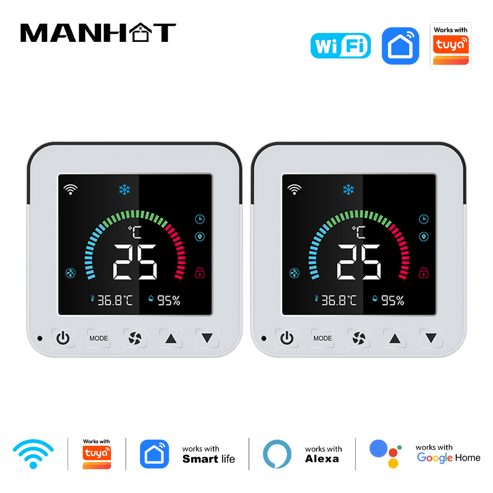 Smart Home Yasmina - MANHOT Smart Thermostat WiFi AC Air