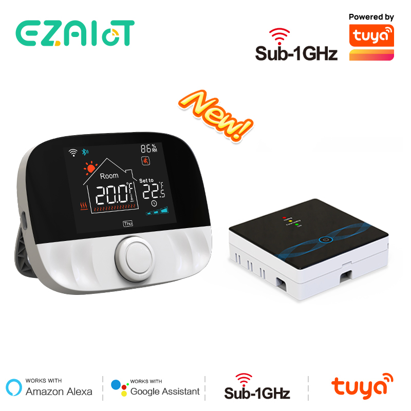 Smart Home Yasmina - RF433 Wireless Thermostat WiFi/No WiFi Floor