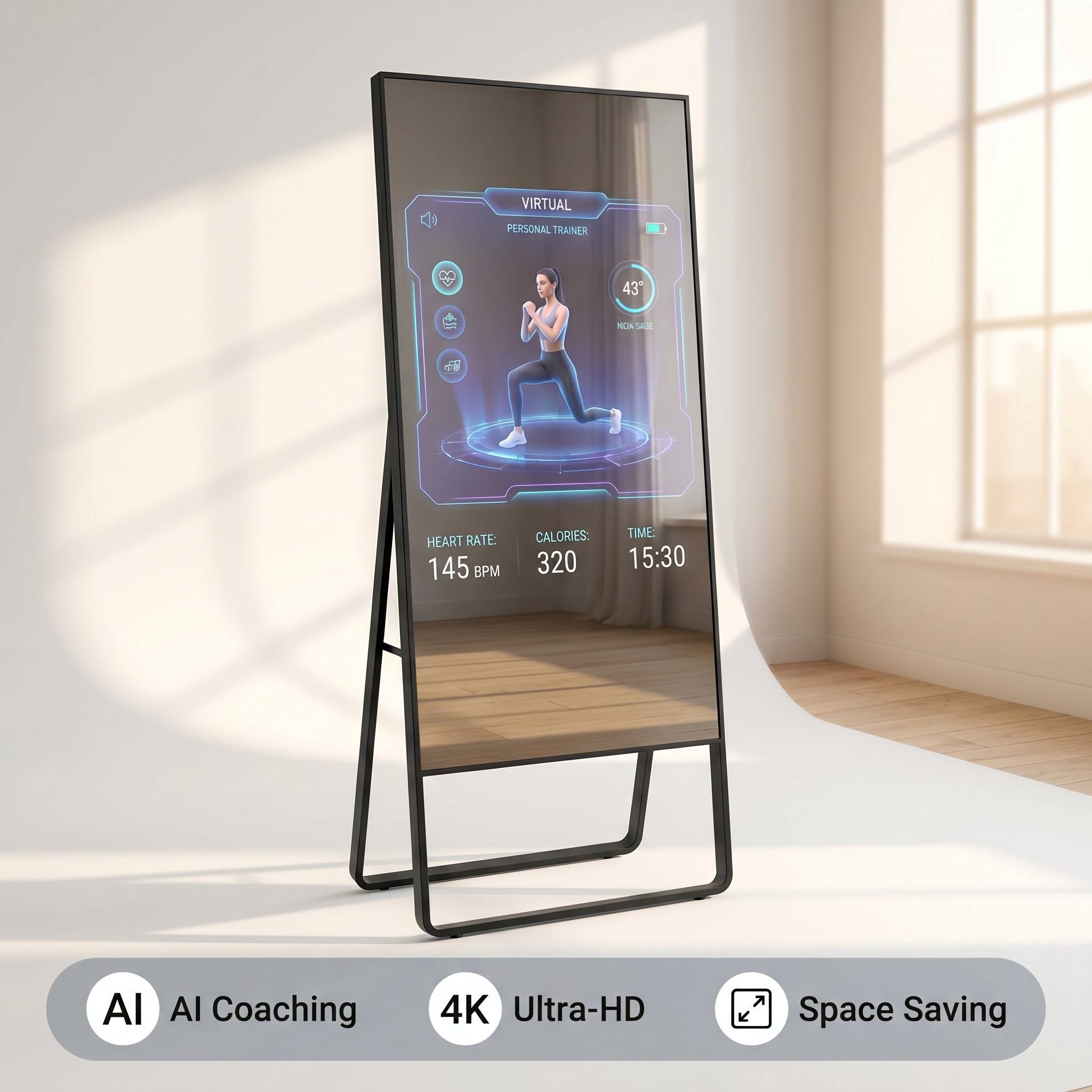 Smart Home Gym Mirror - 43