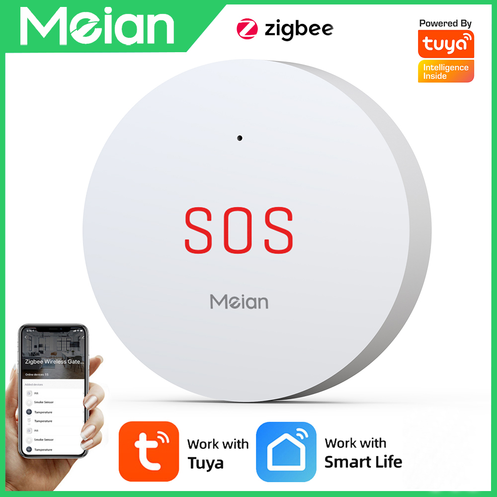 Smart Home Market - Meian Zigbee Tuya SOS Emergency Button