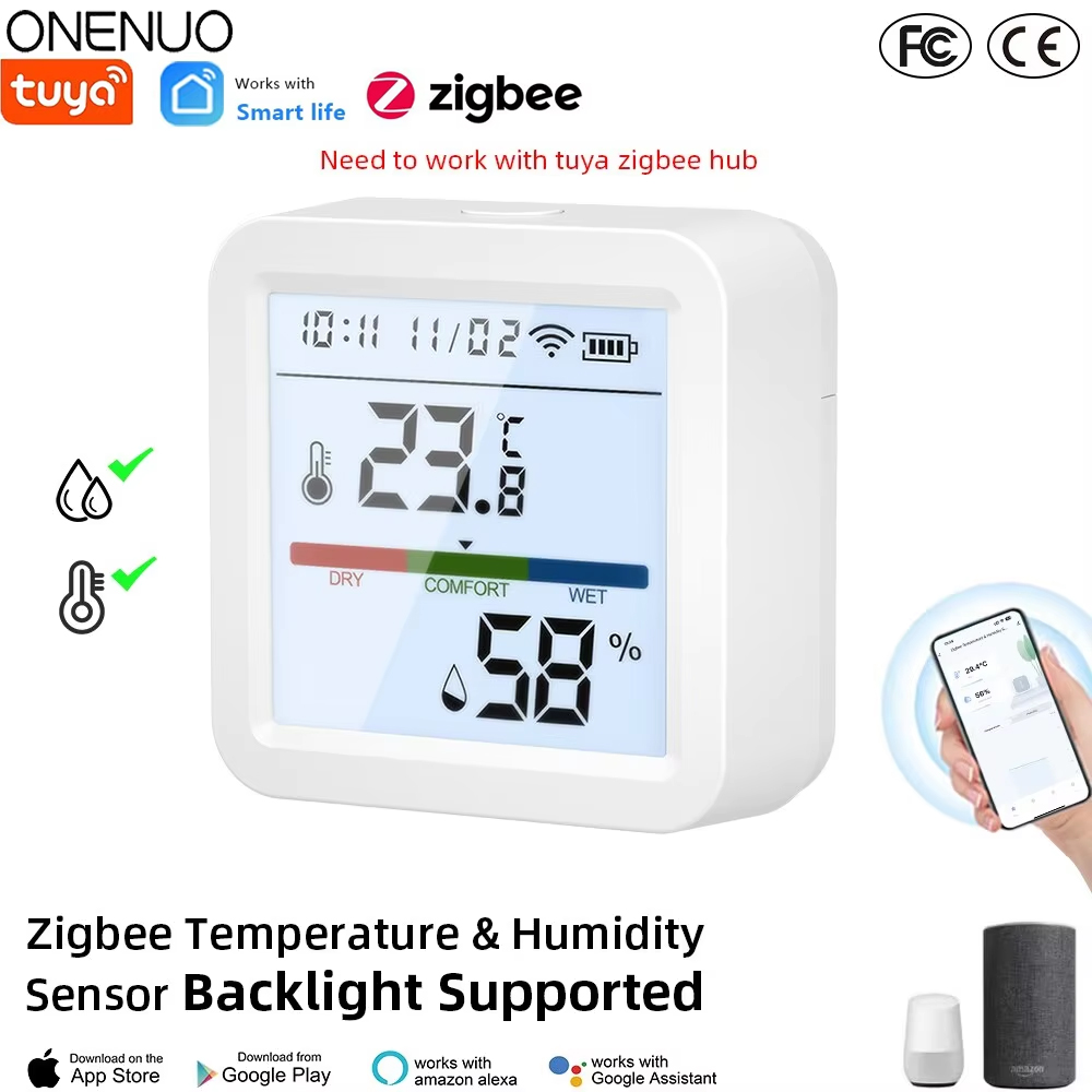 Smart Home Market - Tuya ZigBee Smart Home Temperature Humidity