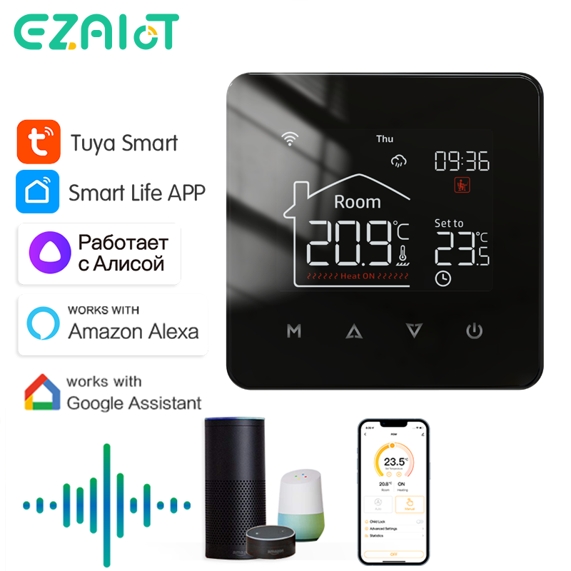 Smart Home Yasmina - WiFi Tuya Smart Home Thermostat Heating