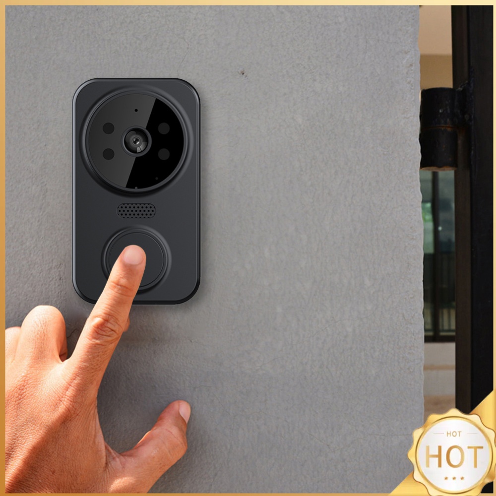 Wifi Doorbell Camera - WiFi Smart Visual Doorbell Night Vision