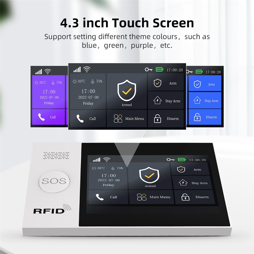 2.4G WIFI Smart GSM Alarm Syst - огляд і ціна Smart Home Ecosystems