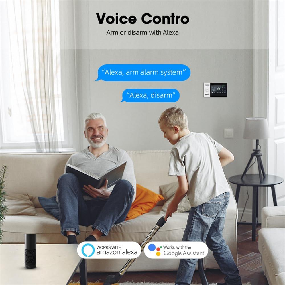 2.4G WIFI Smart GSM Alarm Syst - огляд і ціна Smart Home Ecosystems