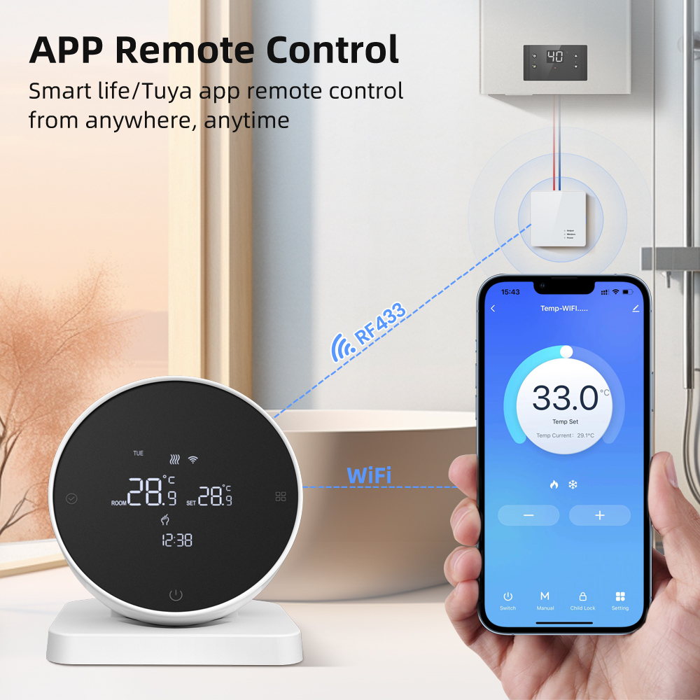 AVATTO WiFi Smart Thermostat，R - огляд і ціна Smart Home Yasmina