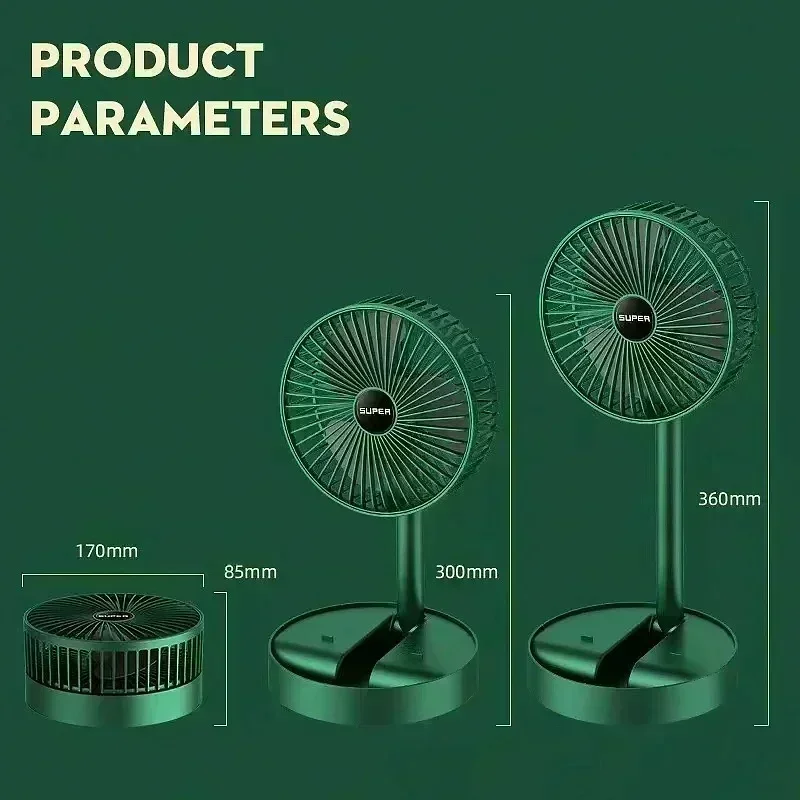 Adjustable Folding USB Fan Min - огляд і ціна Smart Home Pc