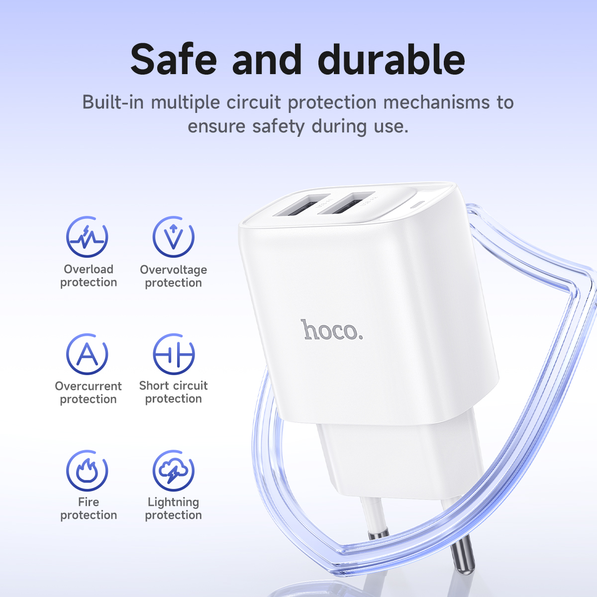 HOCO Dual USB A Phone Charging - огляд і ціна Smart Home Samsung