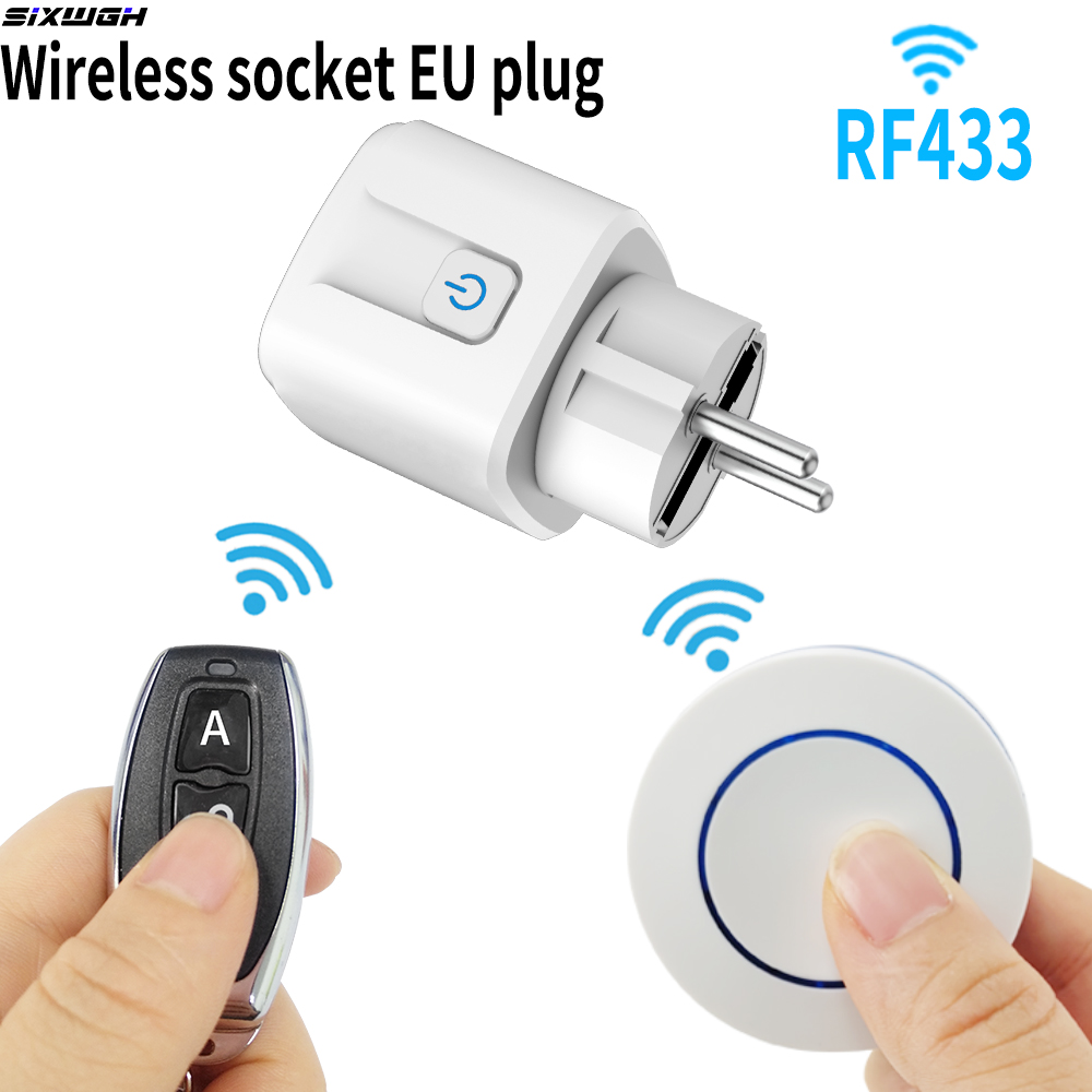 Wireless Socket RF433 Smart Ho - огляд і ціна Universal Remote Smart Home
