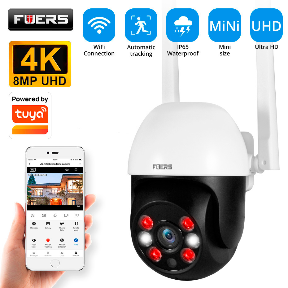 Fuers 8MP 4K IP Camera Outdoor - огляд і ціна Smart Home Imou