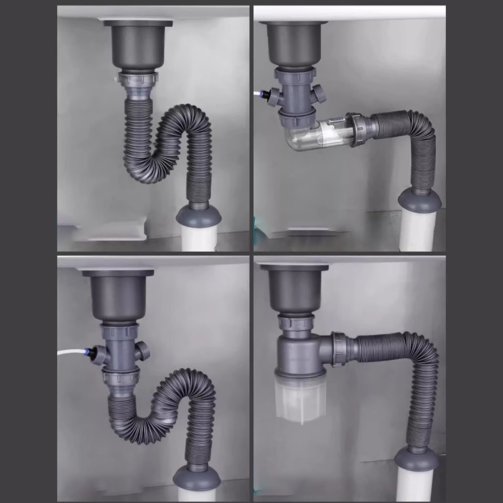1Pcs Kitchen Sink Drain Pipe E - огляд і ціна Smart Home Kitchen
