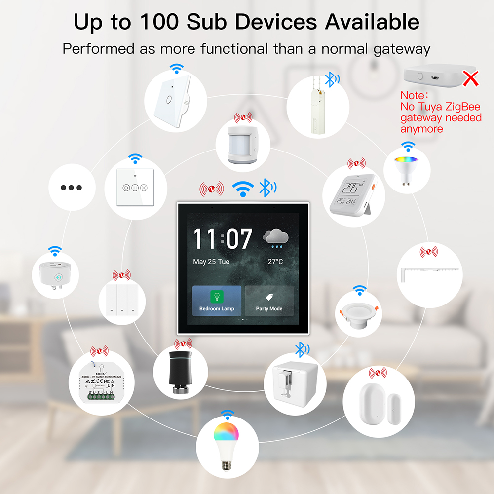 ljc 2026new Tuya 4 Inch Multi- - огляд і ціна Smart Home Wifi