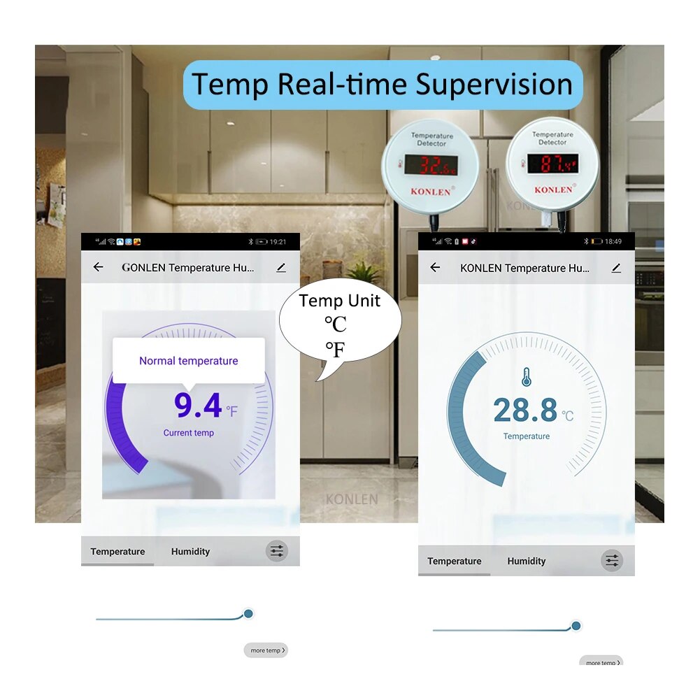 KONLEN Tuya Wifi Temperature S - огляд і ціна Smart Home Yasmina