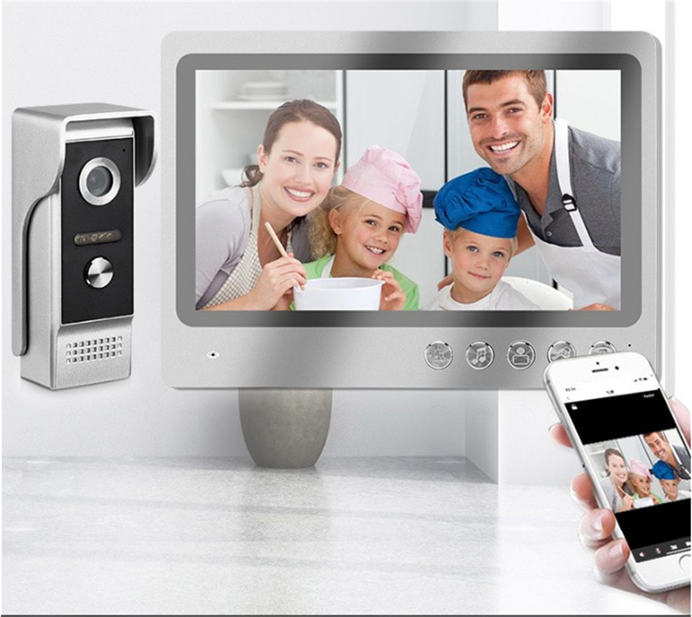 9Inch HD Screen Tuya APP Wired - огляд і ціна Wifi Doorbell Camera