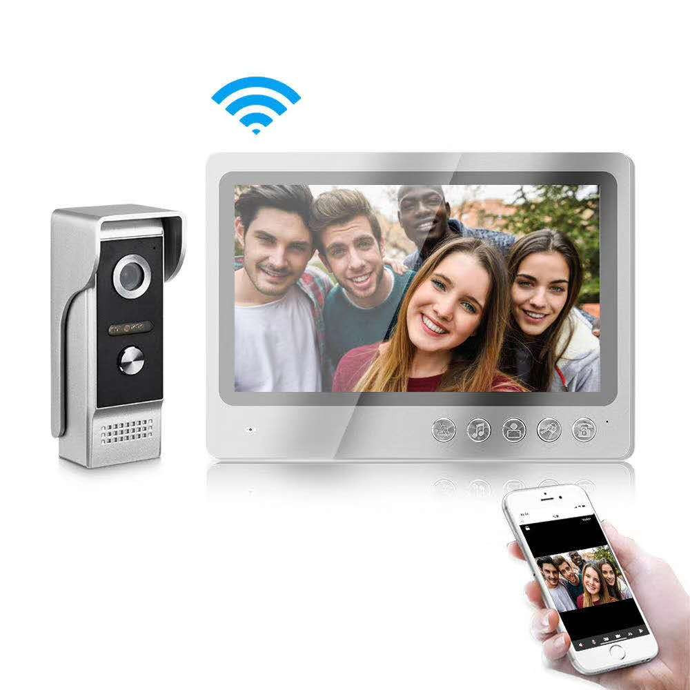 9Inch HD Screen Tuya APP Wired - огляд і ціна Wifi Doorbell Camera