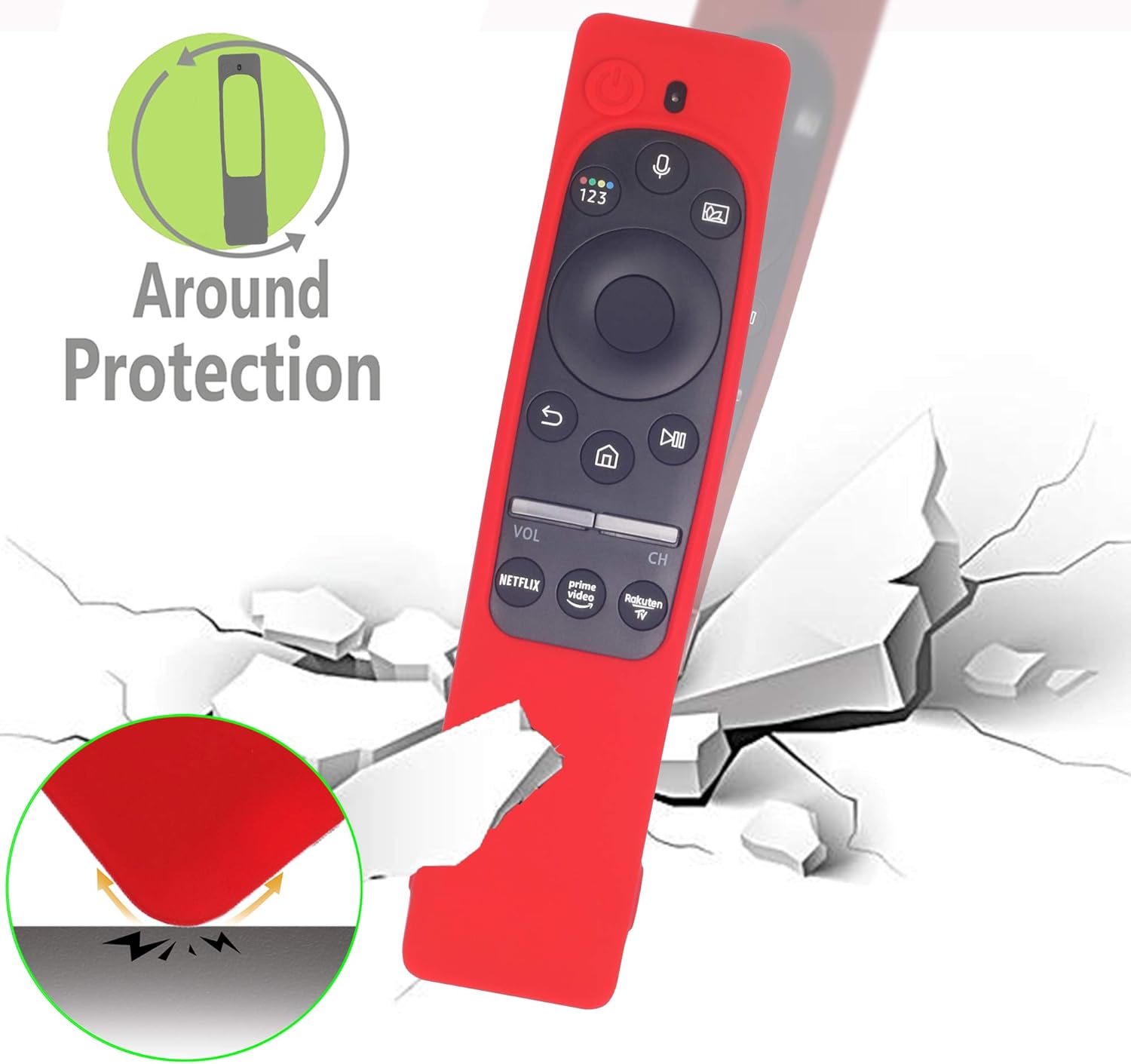 Silicone Protective Cover For  - огляд і ціна Smart Home Samsung