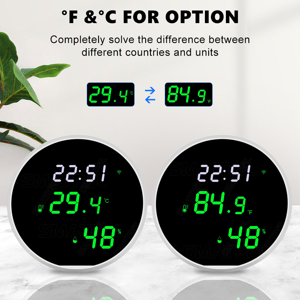Tuya USB Smart Temperature Hum - огляд і ціна Smart Home Design