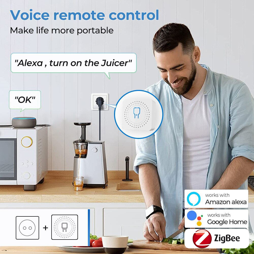 Zigbee 3.0 Mini Smart Switch M - огляд і ціна Smart Home Wifi Hub
