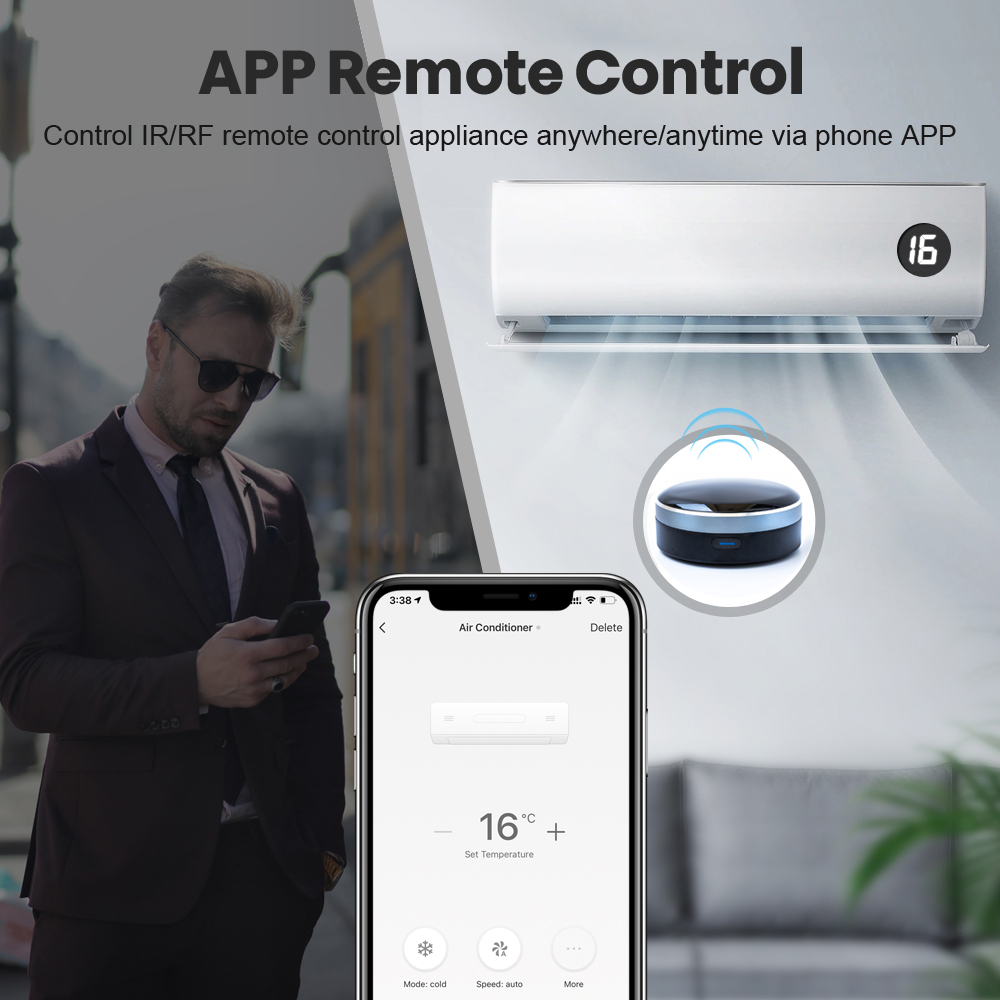 Tuya IR RF 433/315 Universal W - огляд і ціна Smart Home Sistem