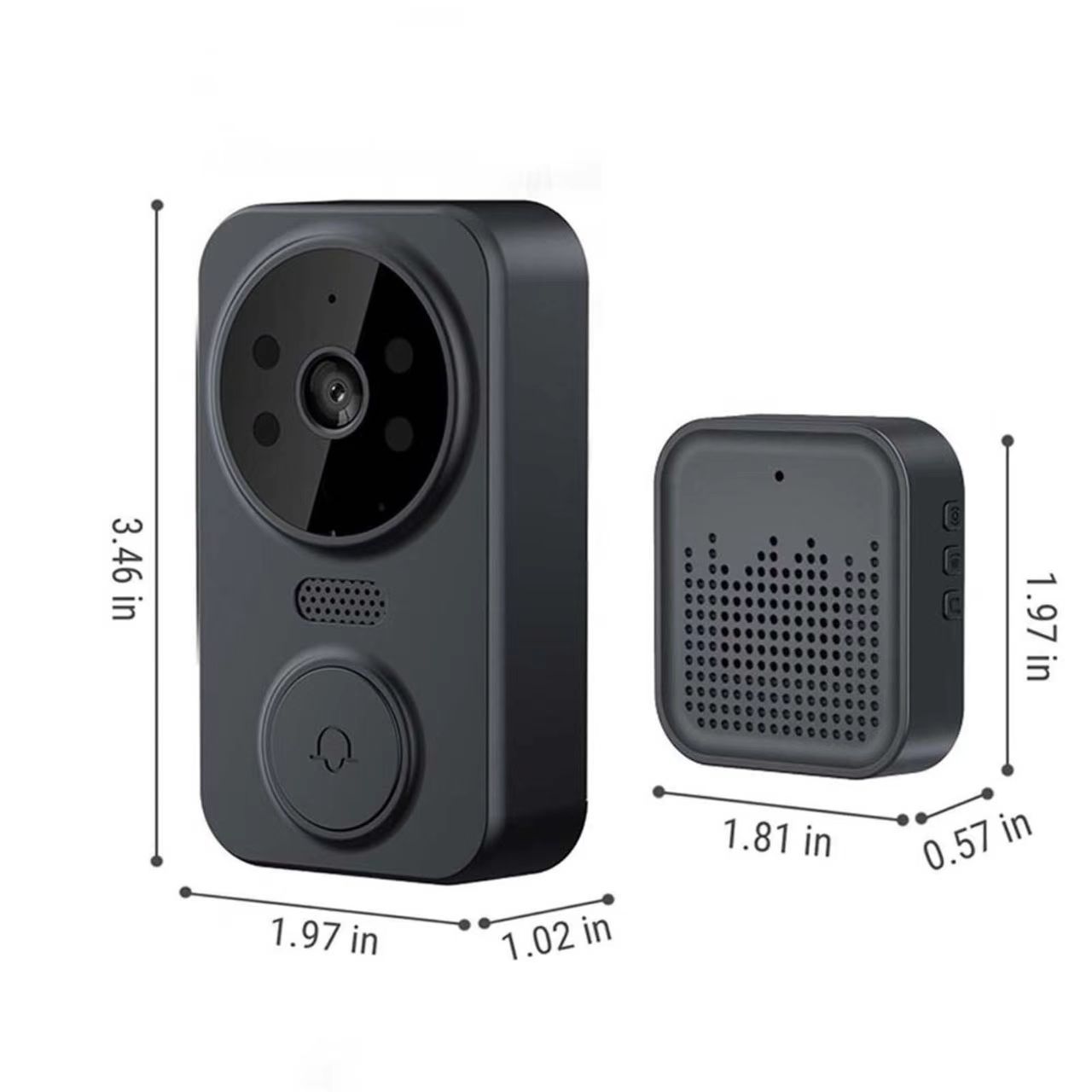 Tuya WIFI Doorbell Smart Home  - огляд і ціна Wifi Doorbell Camera