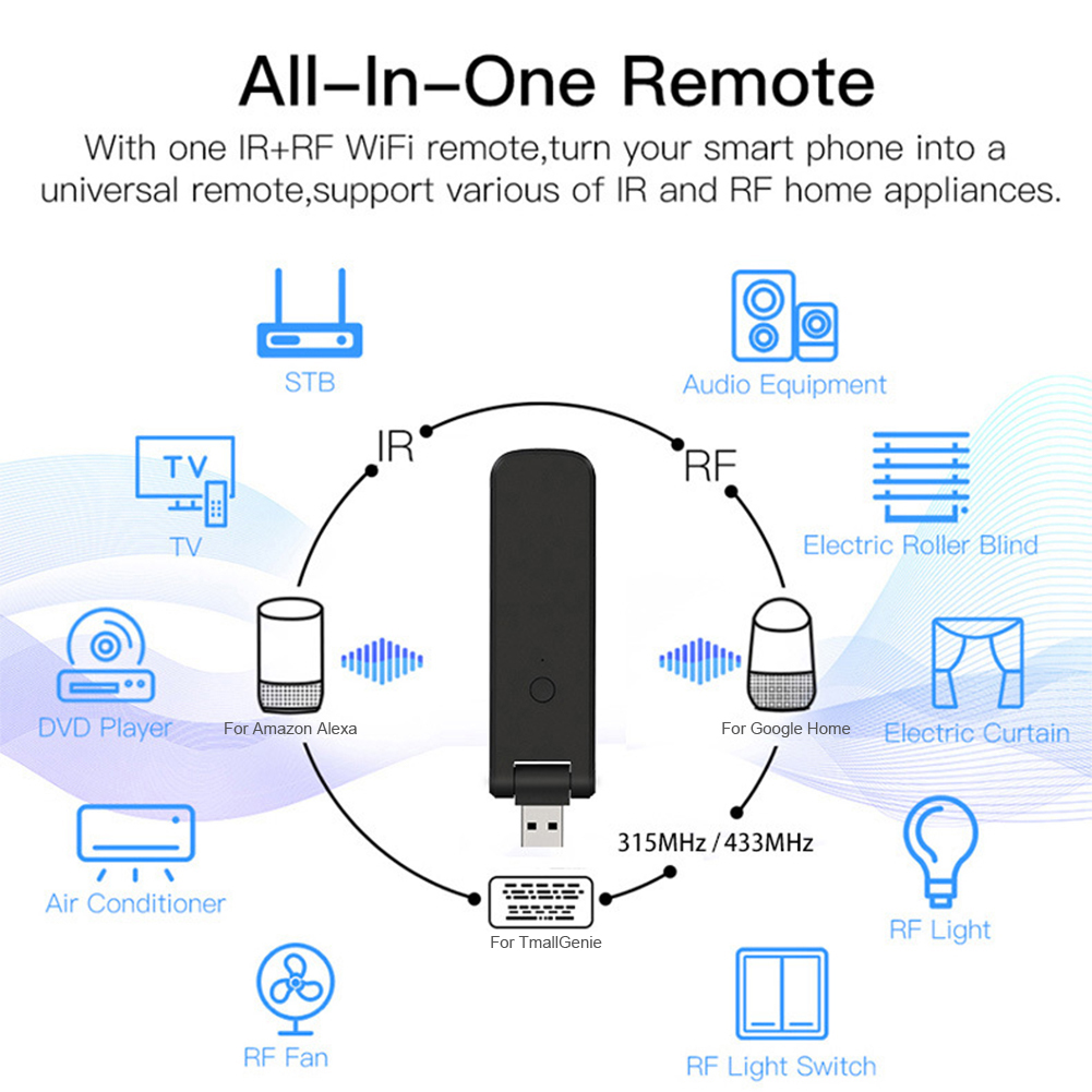 1Pc Smart RF IR Remote Control - огляд і ціна Smart Ir Remote Controller