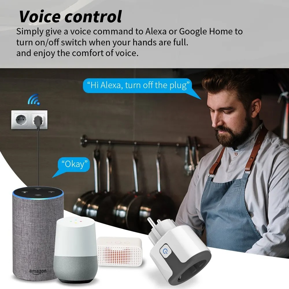WiFi EU Smart Socket Plug Work - огляд і ціна Smart Ir Remote Controller