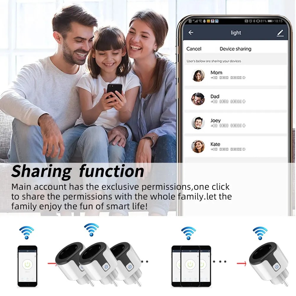 WiFi EU Smart Socket Plug Work - огляд і ціна Smart Ir Remote Controller