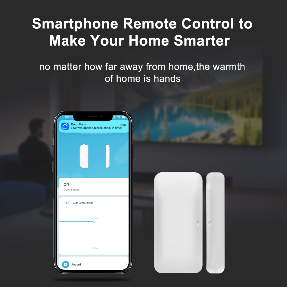Tuya Zigbee Wireless Door Wind - огляд і ціна Smart Home Ecosystems
