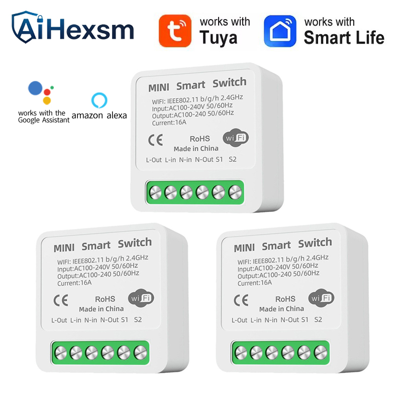 16A Tuya WiFi Smart Switch 2-w - огляд і ціна Smart Energy Monitor