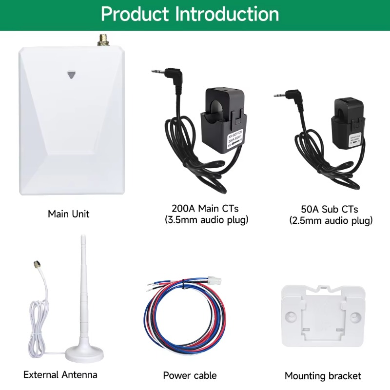 2025 Energy Monitor Solar Ener - огляд і ціна Smart Energy Monitor