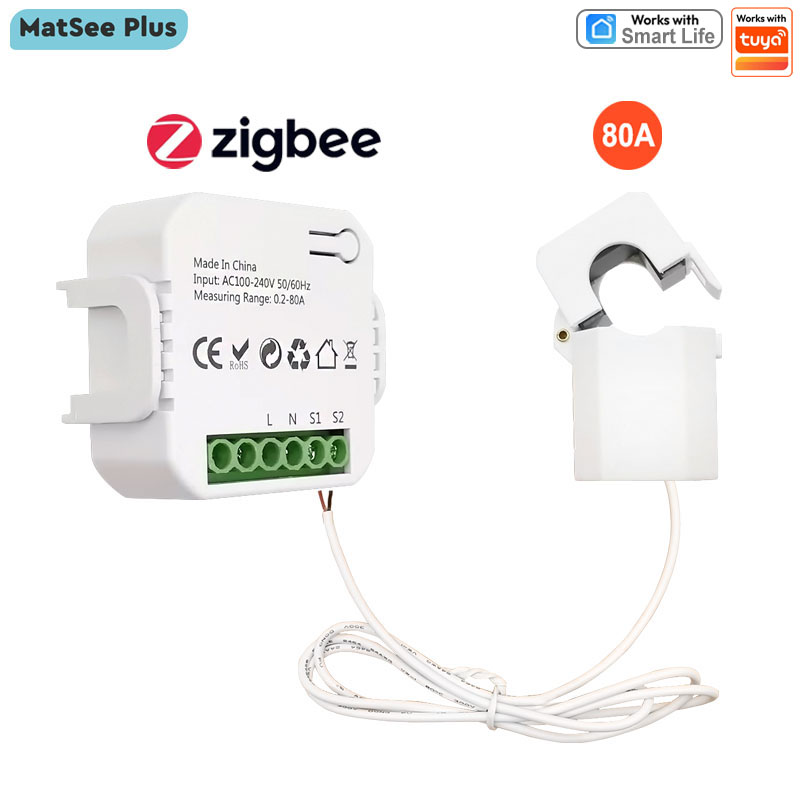 Smart Life ZigBee Clamp Power  - огляд і ціна Smart Energy Monitor