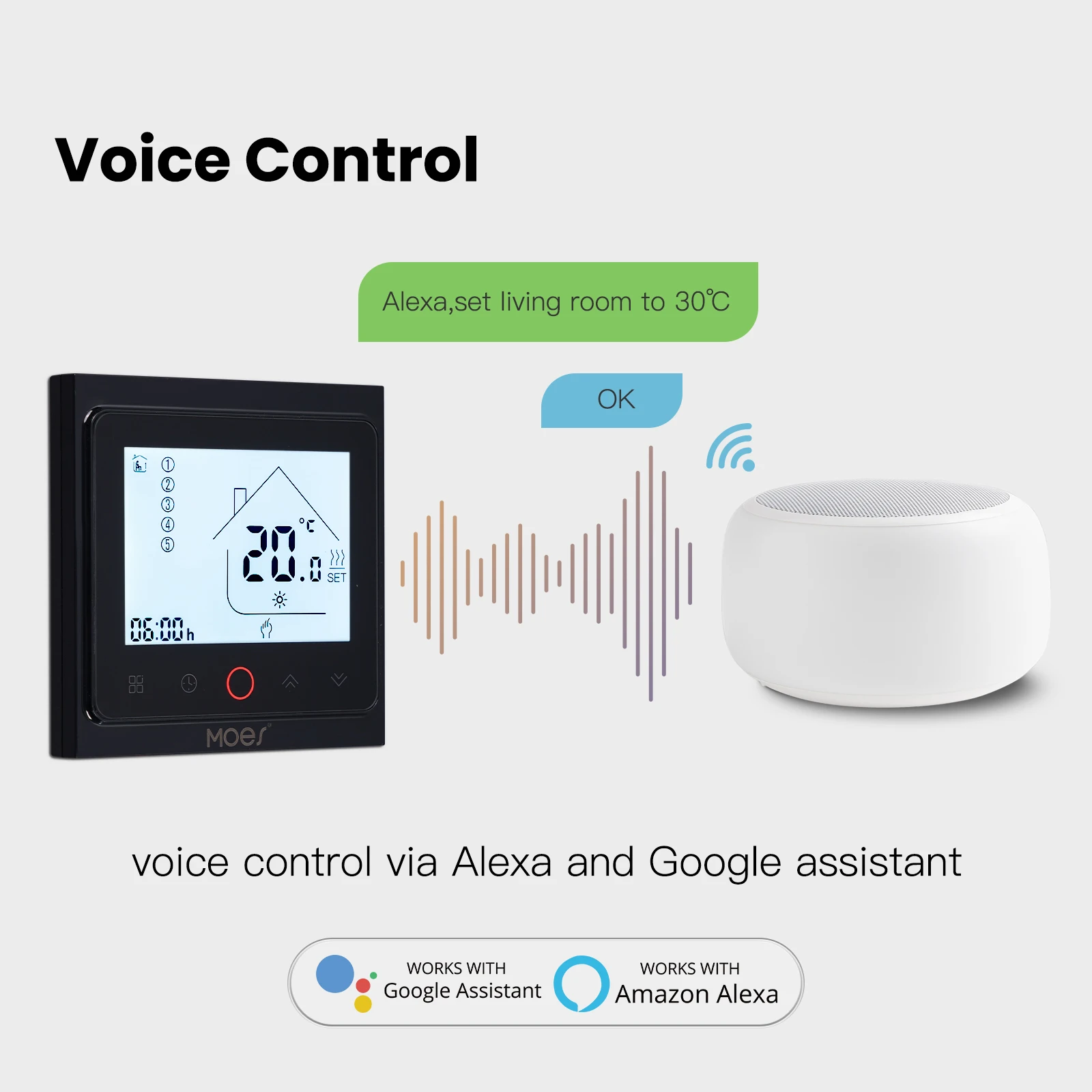 MOES Tuya ZigBee Smart Thermos - огляд і ціна Smart Home Yasmina
