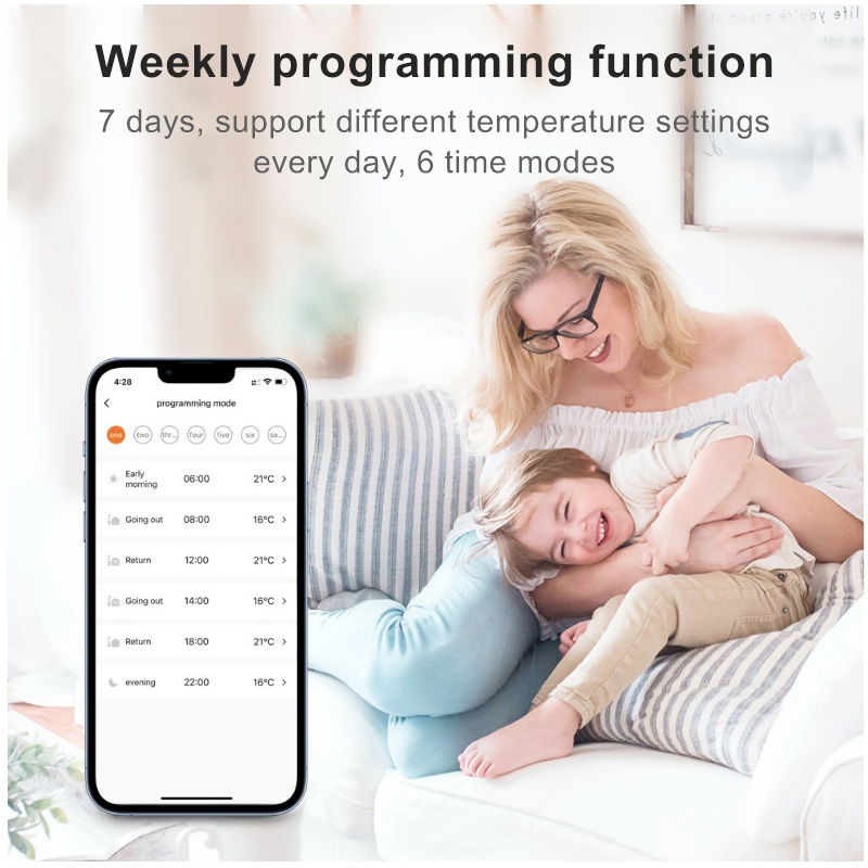 Tuya ZigBee Thermostat Radiato - огляд і ціна Smart Home Yasmina