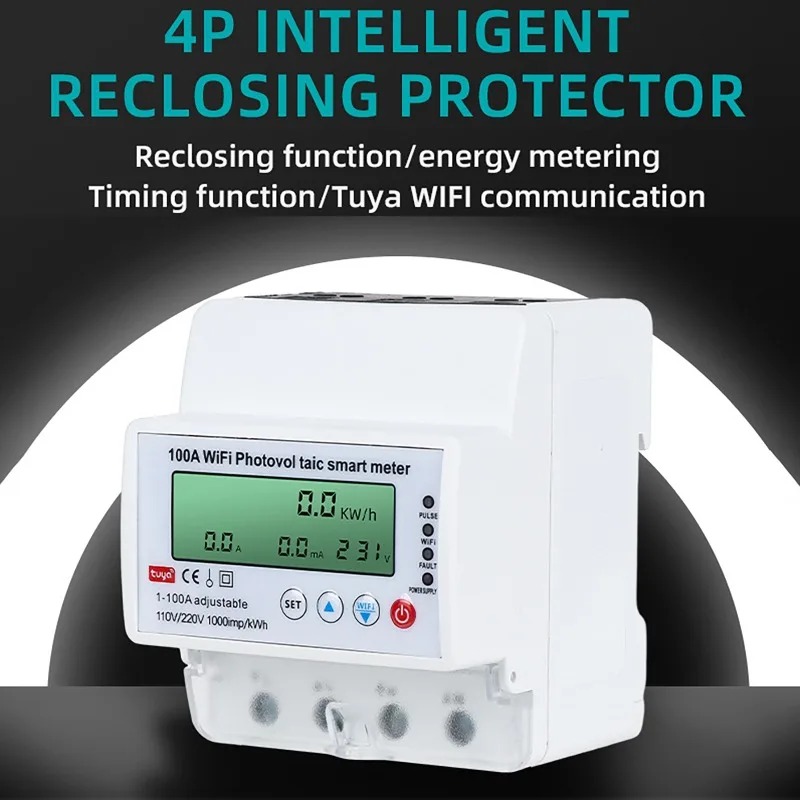 4P 1-100A WiFi Photovoltaic Sm - огляд і ціна Smart Home Sistem
