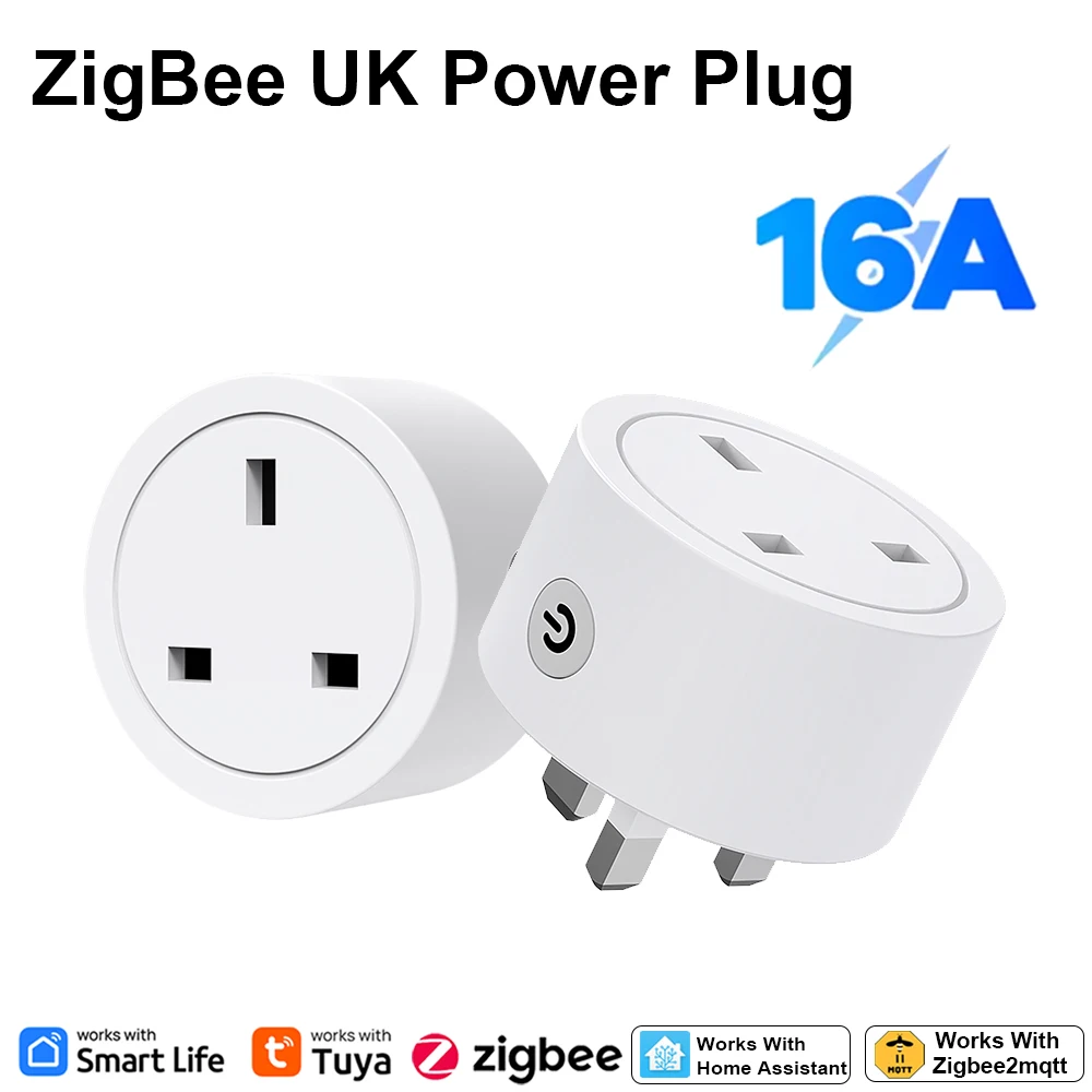 Zigbee Smart Plug 16A UK Socke - огляд і ціна Smart Energy Monitor