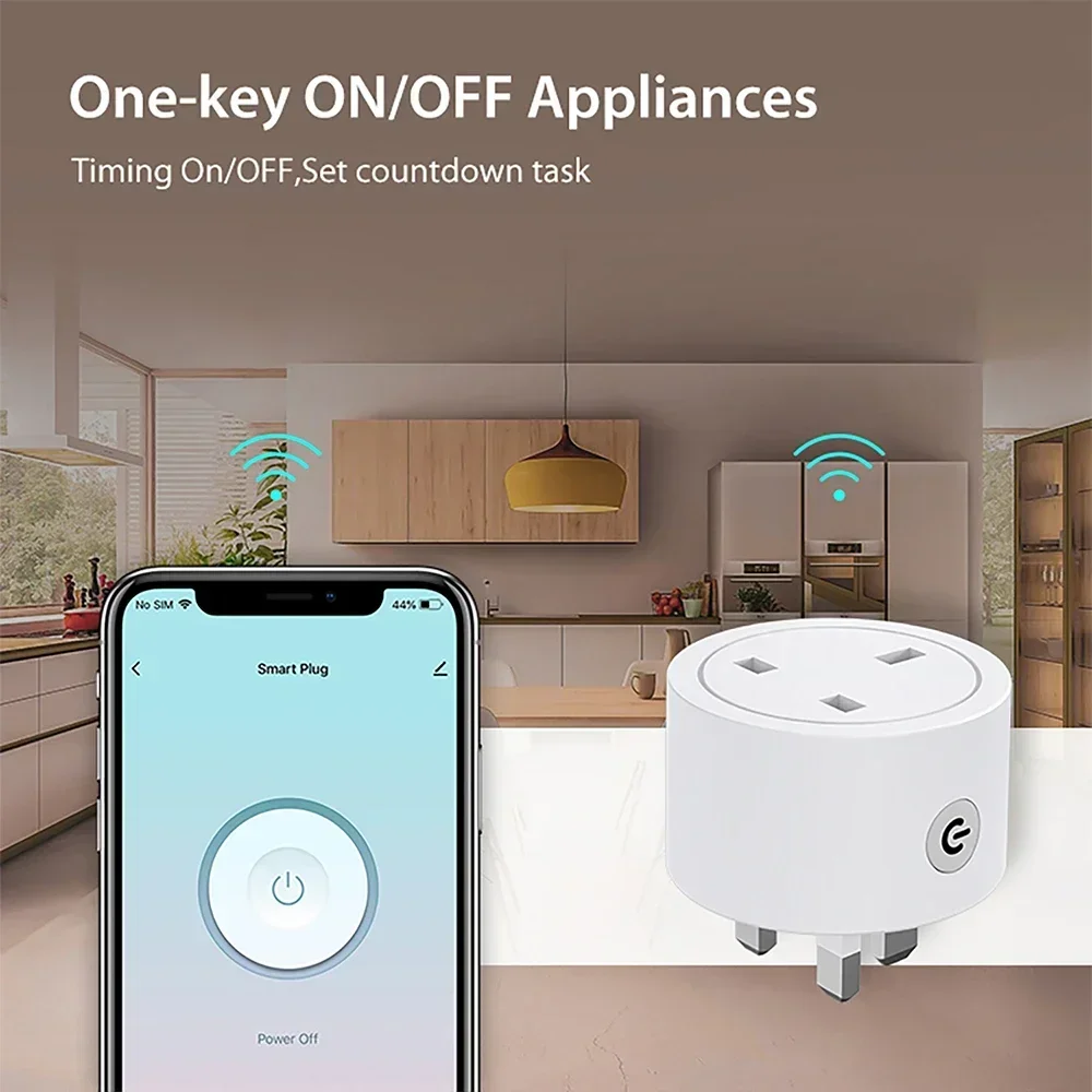 Zigbee Smart Plug 16A UK Socke - огляд і ціна Smart Energy Monitor