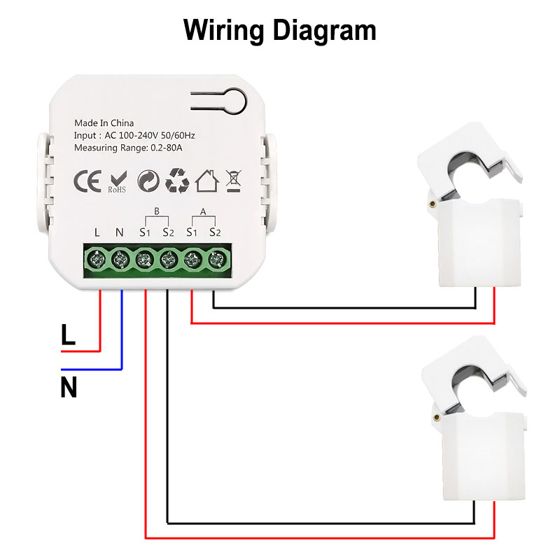 Smart WiFi Energy Meter Bidire - огляд і ціна Smart Energy Monitor