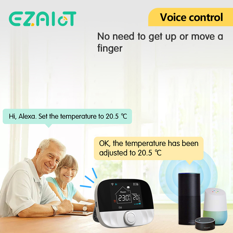 RF433 Wireless Thermostat WiFi - огляд і ціна Smart Home Yasmina