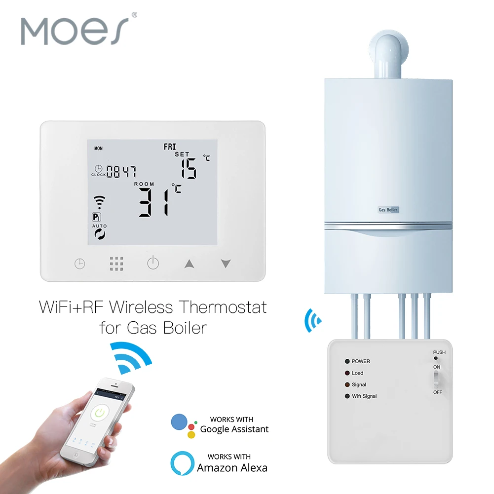 WiFi Smart Thermostat Wall-Hun - огляд і ціна Smart Home Yasmina