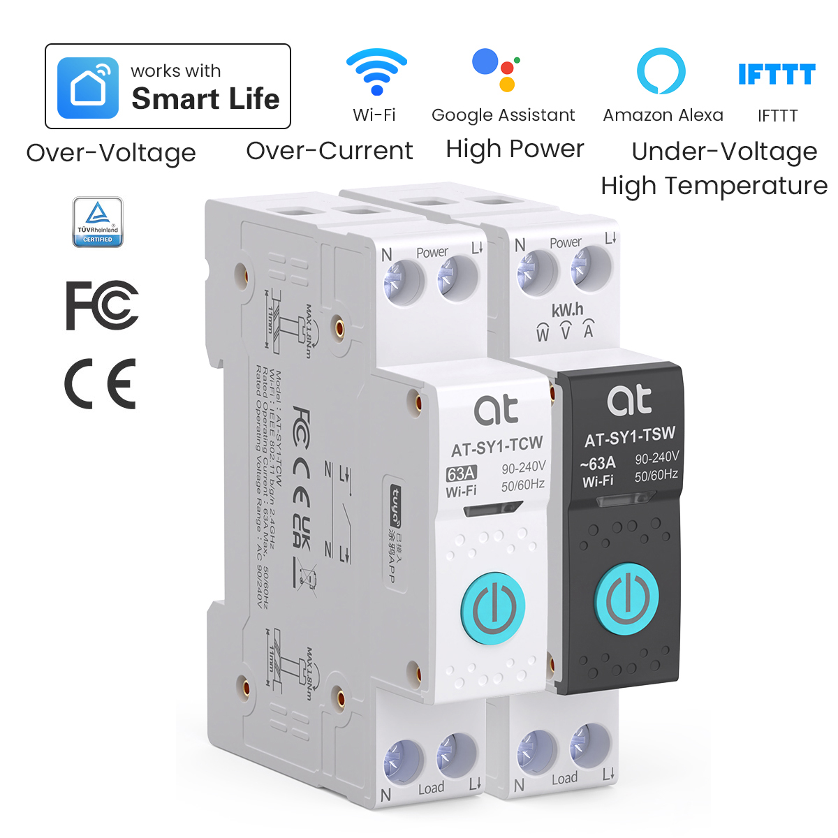 Tuya WiFi Circuit Breaker Smar - огляд і ціна Smart Energy Monitor