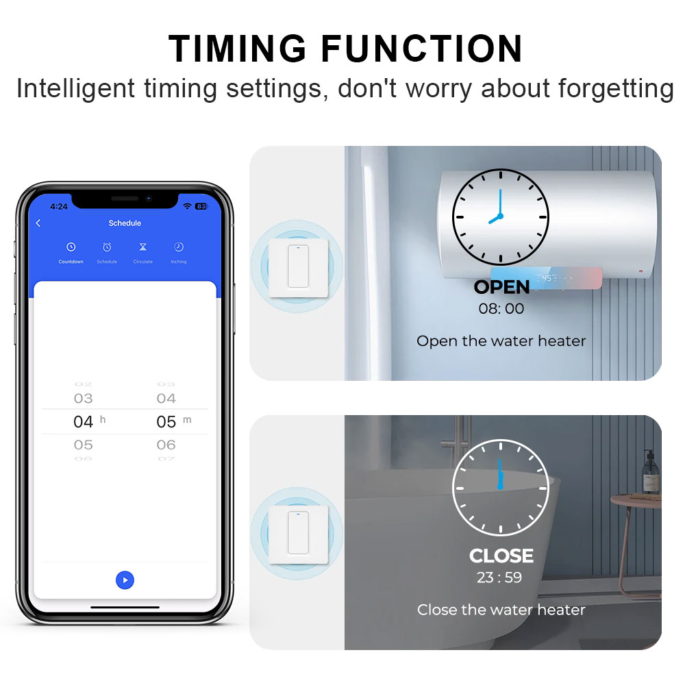 Smart Water Heater Switch/WiFi - огляд і ціна Smart Home Sistem