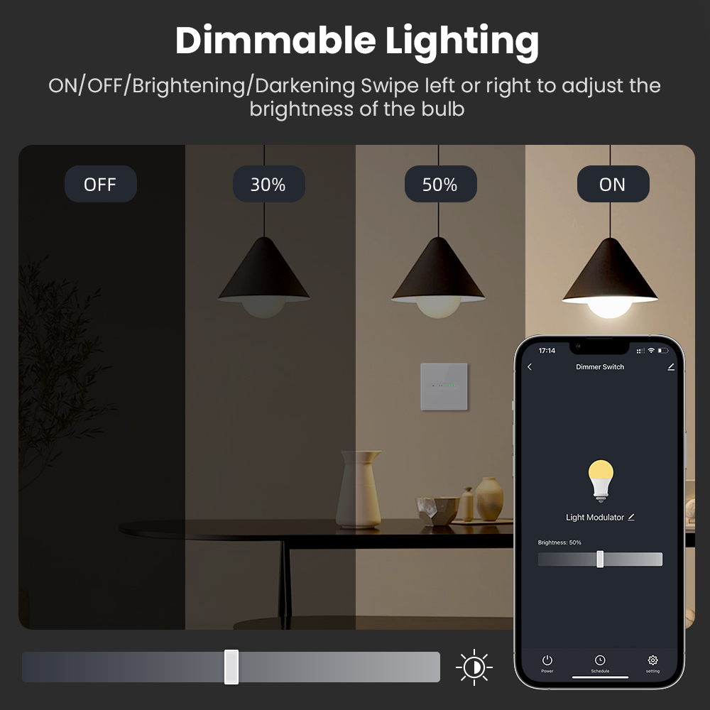 AVATTO WiFi 1/2 Gang Smart Dim - огляд і ціна Smart Home Design