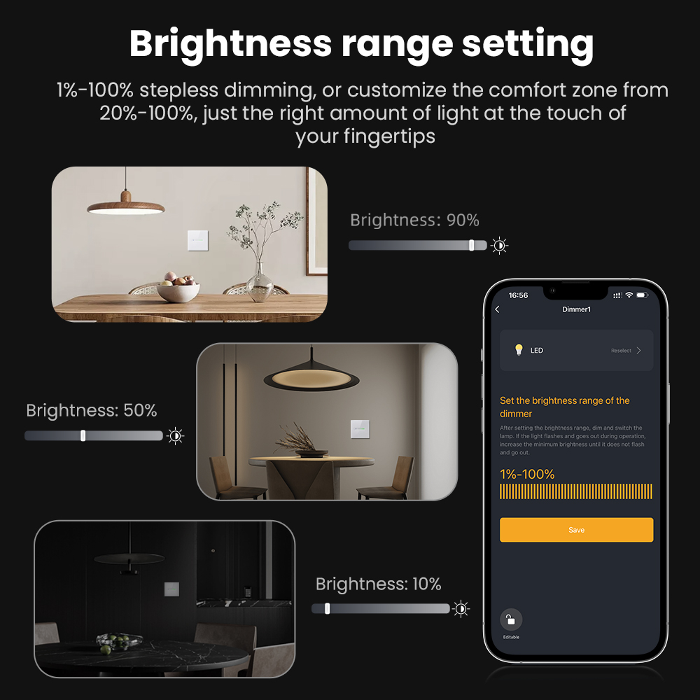 AVATTO WiFi 1/2 Gang Smart Dim - огляд і ціна Smart Home Design
