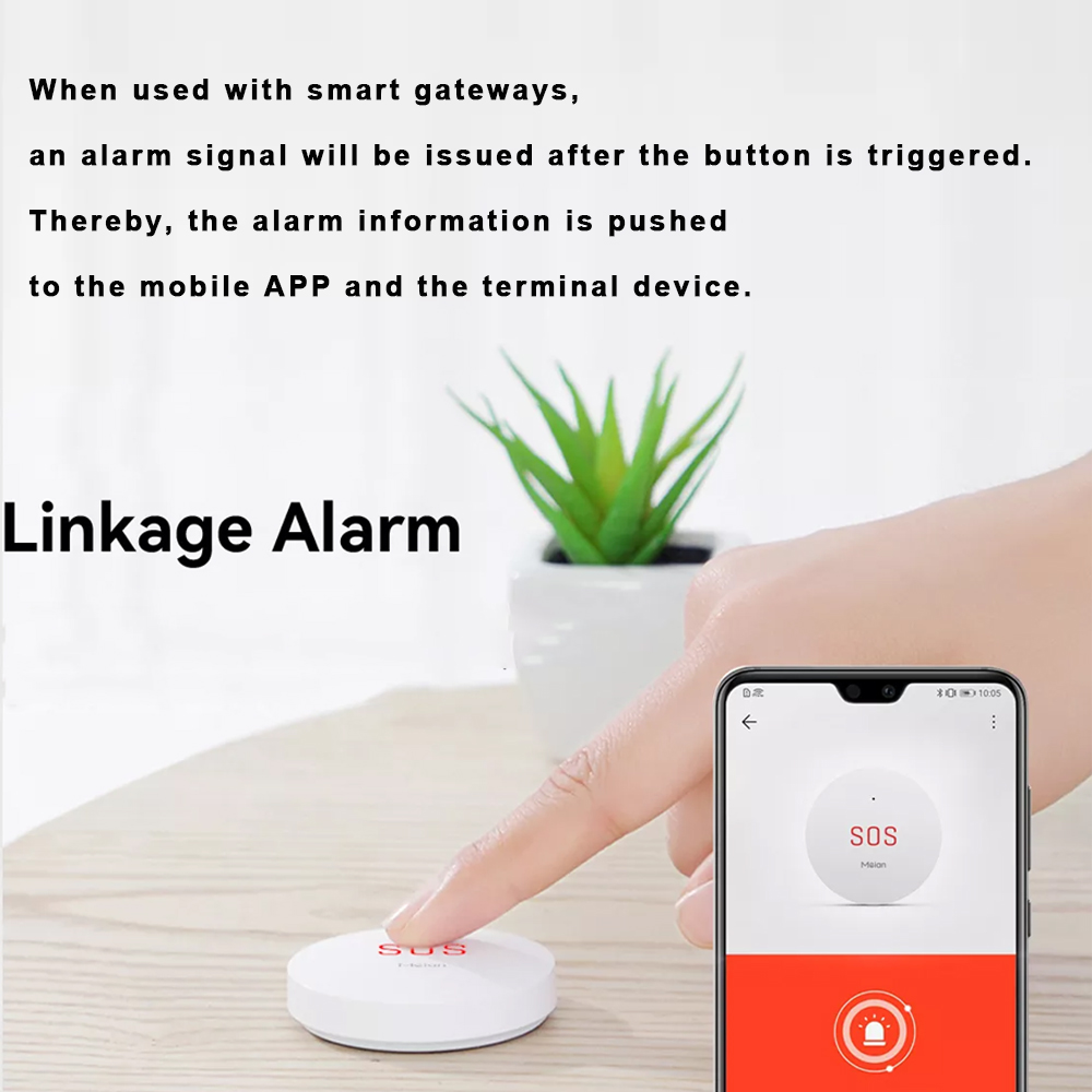 Meian Zigbee Tuya SOS Emergenc - огляд і ціна Smart Home Market